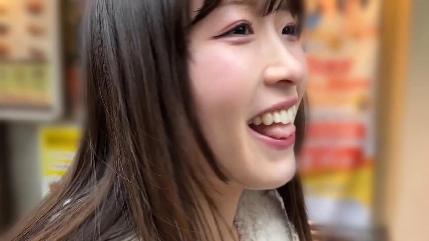 「【素人】ももなちゃんの濃厚鼻フェラ動画｜上半身裸で魅せるエロい舐めテク【フェチ】」のサンプル画像2枚目