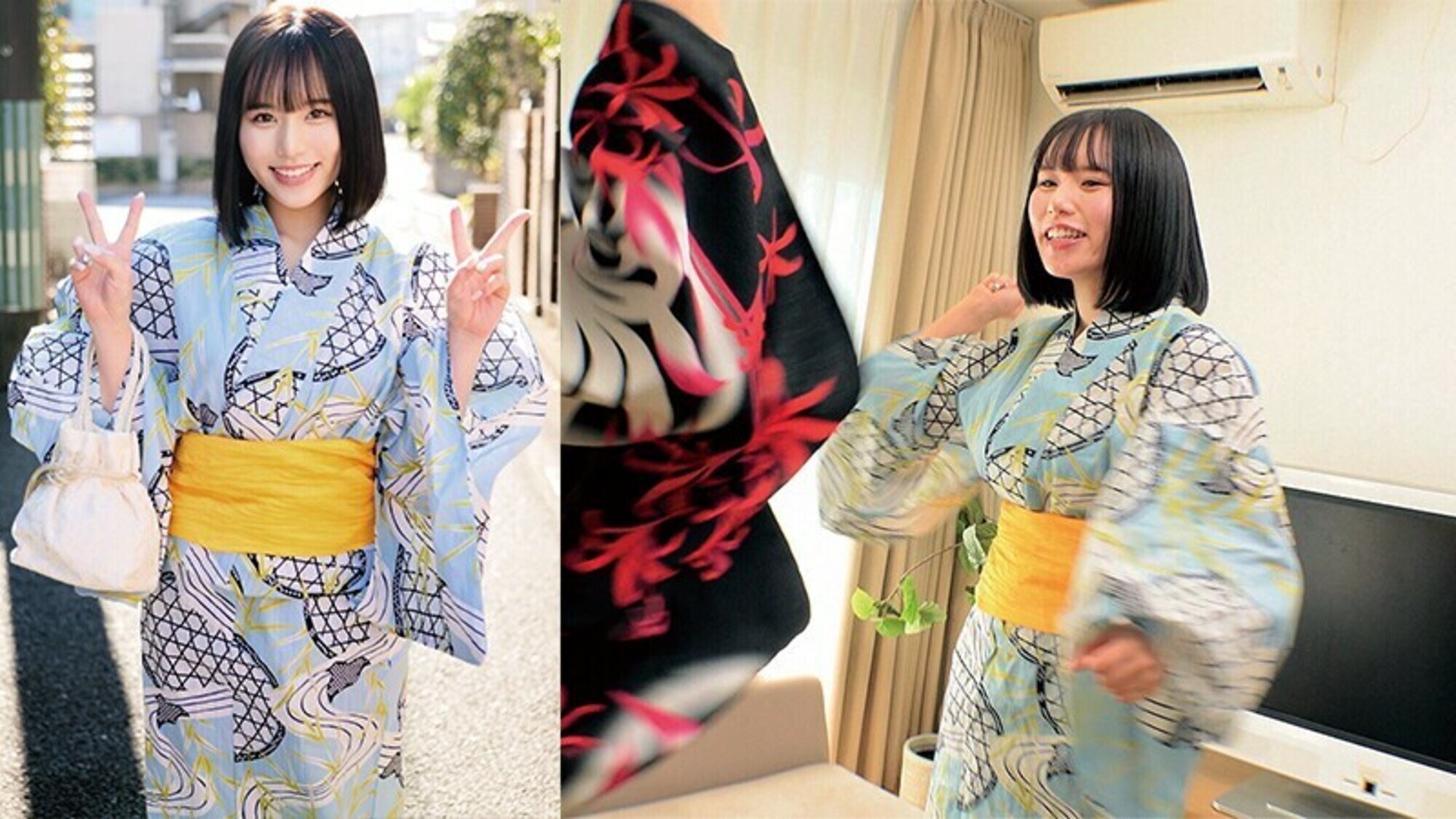「祝夏!花火大会に来てた浴衣美人と激えち野球拳!りいさちゃんとあいちゃん」のサムネイル