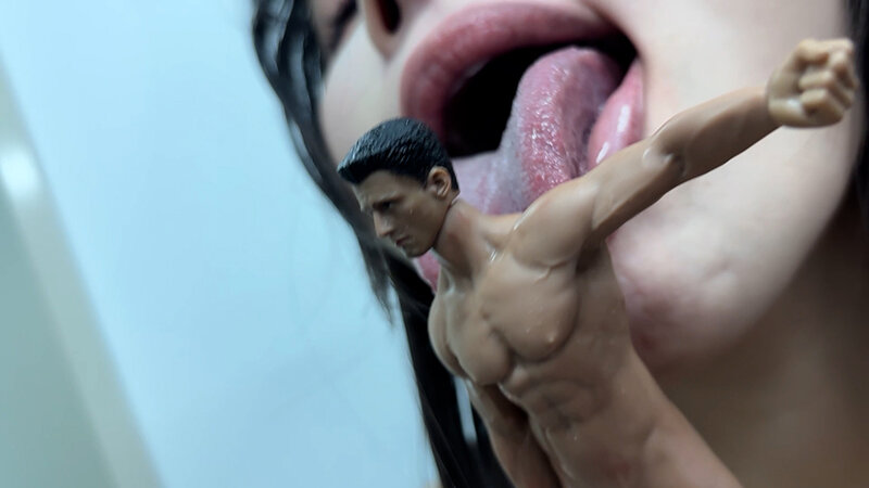 「【素人ナンパ】お姉さん系美女ひなみちゃんが濃厚唾液プレイでM男を責める激エロ動画」のサンプル画像15枚目