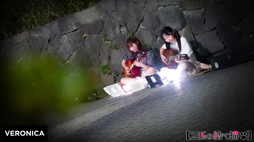 「由良かな 素人美女の魅惑パフォーマンス VERONICA K.T.＆Y.K. 完全版動画」のサンプル画像1枚目