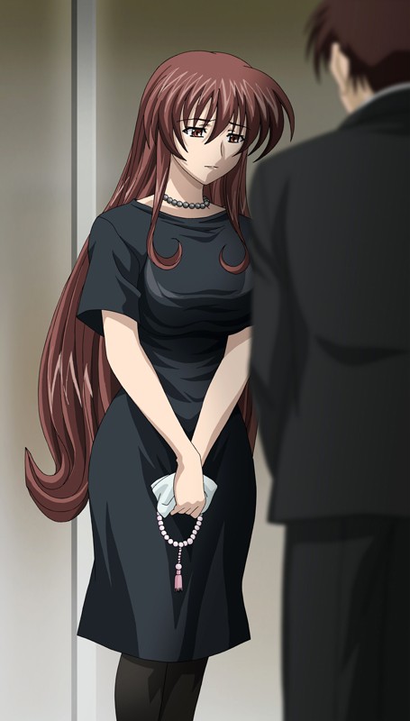 「喪服姿の未亡人保奈美が魅せる和服美人の色気｜巨乳人妻の切ない情事ドラマ」のサムネイル