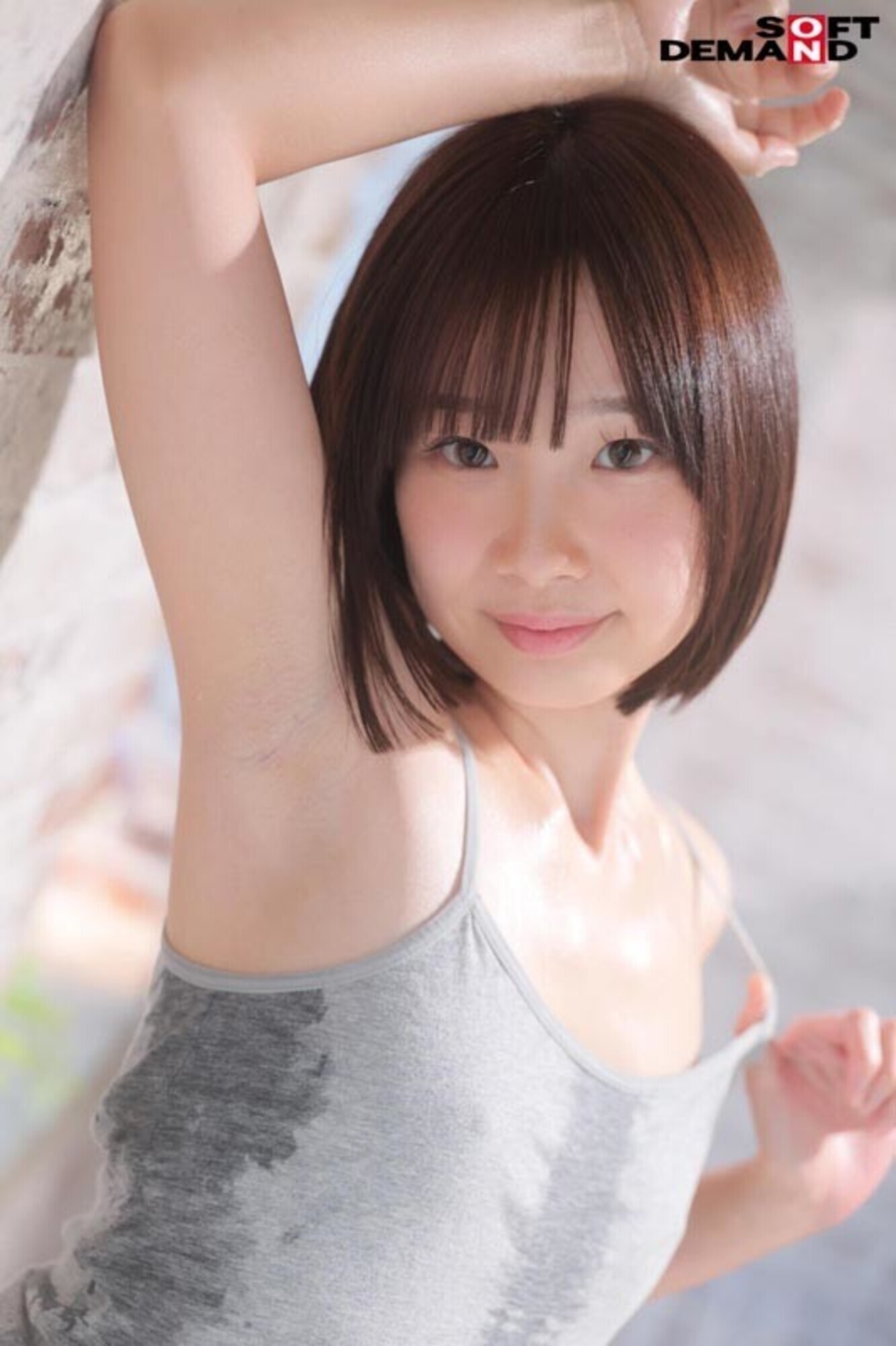 「「汗っかきで困ってるんですよね･･･」脇・谷間・股間に滴る汗を隠し撮り！汗だく交尾で連続絶頂 石川くるみ（22）」のサンプル画像2枚目