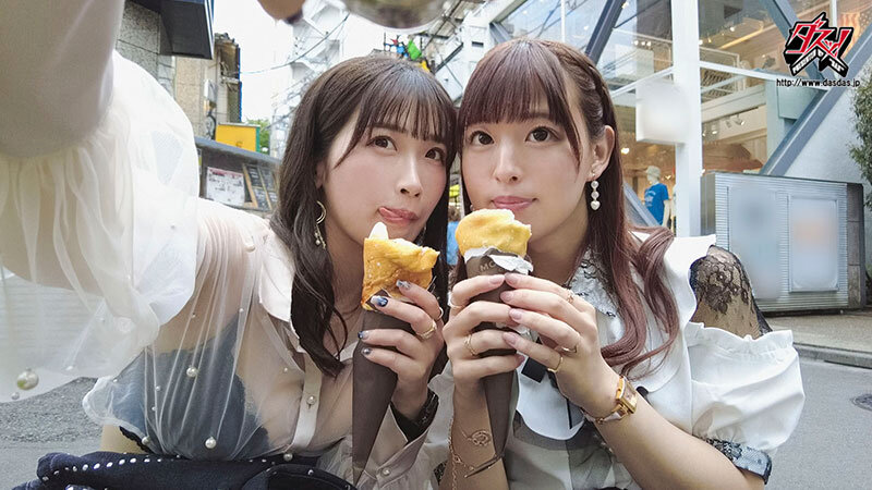 「美園和花×ちびとり|ニューハーフレズビアン3Pアナルセックス|美少女の倒錯プレイ」のサムネイル