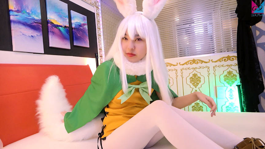 「【コスプレ】ウサ耳美少女とのイチャラブプレイ！パイパン娘との濃厚コスプレセックス」のサンプル画像3枚目