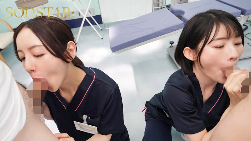 「宮島めい・美咲かんなの足コキで童貞M男を責める!スレンダー微乳美女の射精サポート治療」のサンプル画像9枚目