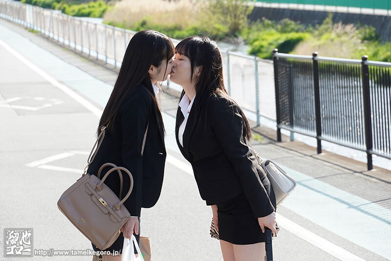 「松丸香澄×北村海智がレズキス解禁!巨乳美女2人の濃厚レズビアン温泉旅行」のサンプル画像12枚目