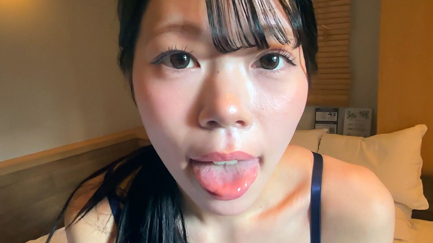 「【素人ギャル】黒髪美女の濃厚鼻フェラ責め【M男プレイ】パッチリ目の美少女がご奉仕」のサンプル画像5枚目