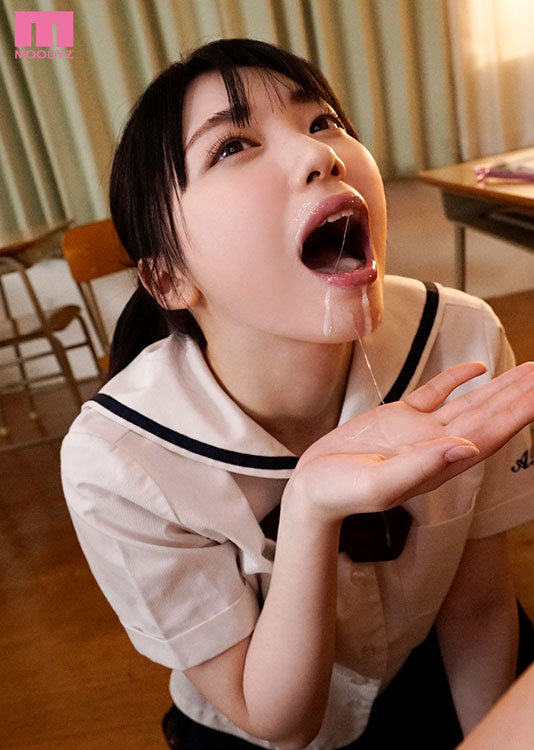 「石川澪の濃厚フェラ＆舐め奉仕フルコース！制服美少女が魅せる極上テクニック」のサンプル画像9枚目