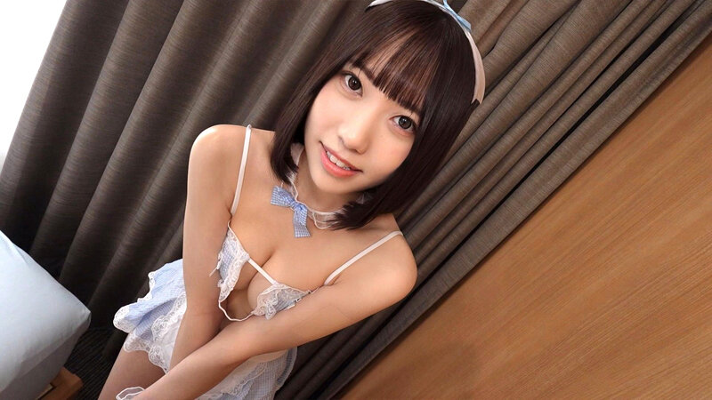 「原陽菜乃のコスプレフェラ＆中出し！小柄ミニ系美少女が恥じらい絶頂で悶絶する濃密プレイ」のサンプル画像3枚目