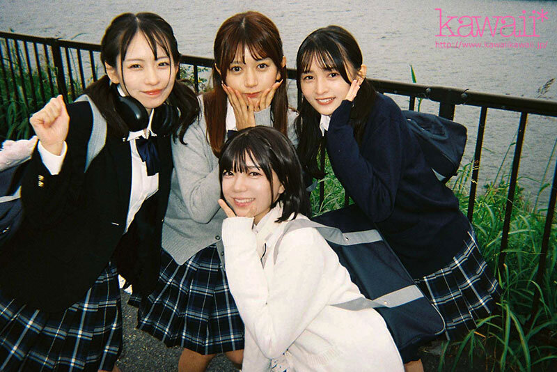 「美少女JK4人組とハーレム3P4P中出し乱交|かりん・めいさ・ゆな・いつきの校則違反プレイ」のサンプル画像6枚目