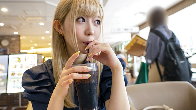 「【素人女子大生】美乳の金髪美少女RENちゃん20歳のハメ撮り中出し映像|韓国アイドル好き天使級ボディ」のサンプル画像5枚目