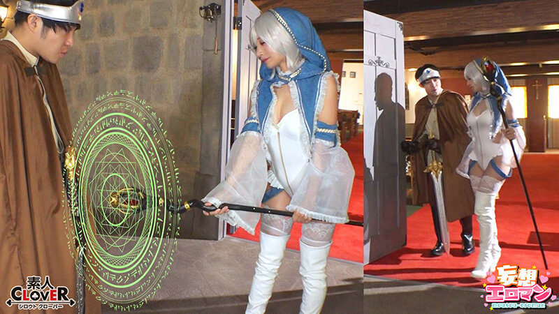 「【コスプレ】美少女女戦士の巨乳パイズリ＆中出しハーレムSEX！異世界ファンタジー乱交プレイ」のサンプル画像6枚目