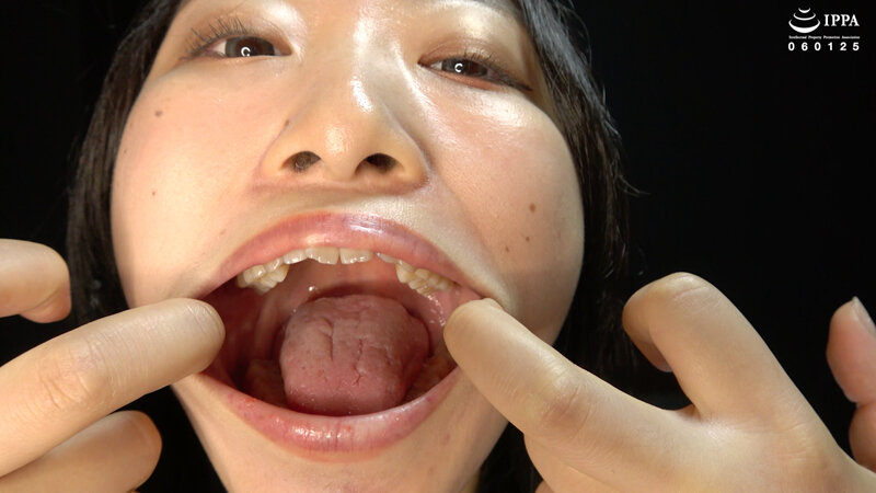 「【江澄ゆゆ】美少女M女の口内・のどちんこ観察!激レア接写で魅せる歯フェチ動画」のサンプル画像2枚目