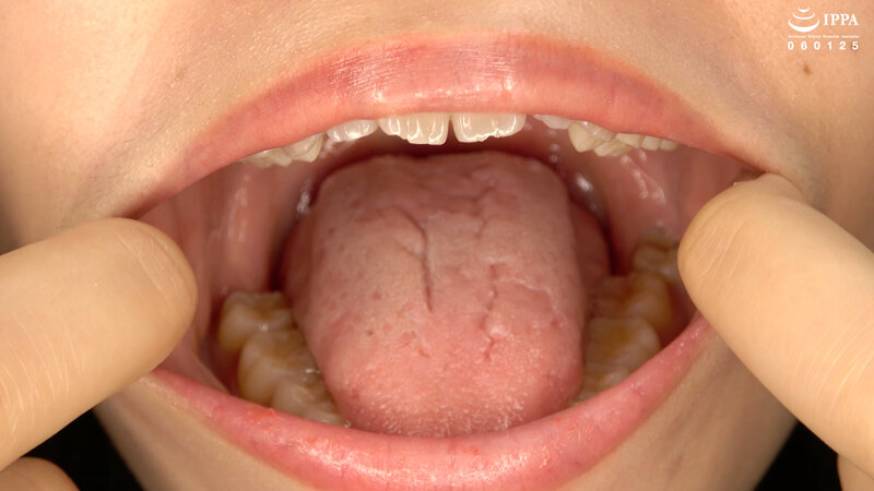 「【江澄ゆゆ】美少女M女の口内・のどちんこ観察!激レア接写で魅せる歯フェチ動画」のサンプル画像3枚目