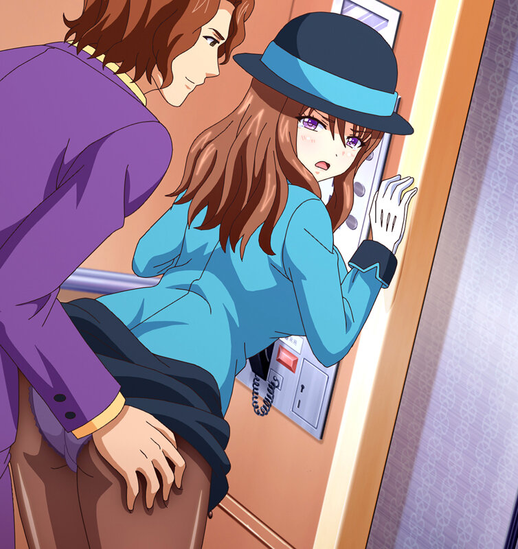 「【巨乳デパガ】ガラス張りで辱められる彩子の中出しフェラ調教~懲らしめ狂育指導~」のサンプル画像4枚目