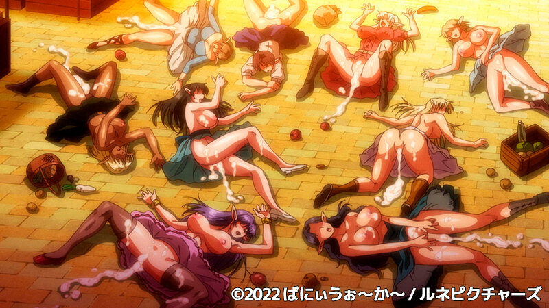 「お姫様エルフが濃厚パイズリ&中出しで堕ちる!巨乳母娘の禁断ファンタジーアニメ」のサンプル画像4枚目